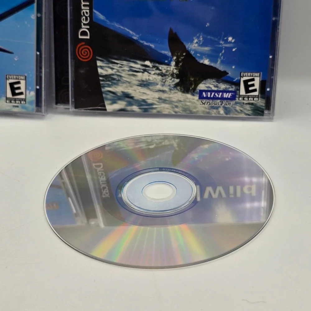 Sega Marine Fishing & Reel Fishing Wild Dreamcast NTSC-U Blue Arcade Game